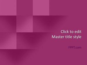 Free Rose Bud Cherry Background PowerPoint Template