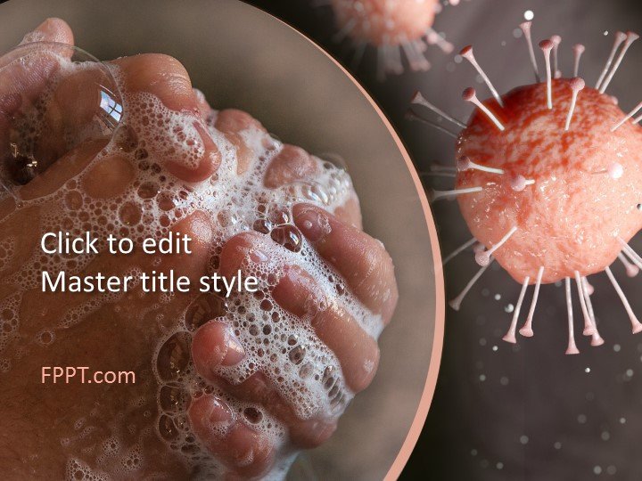 Free Hand Washing PowerPoint Template Free PowerPoint Templates