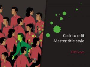 Free Contagious Virus PowerPoint Template