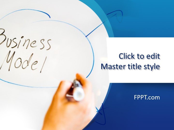Free Business Model PowerPoint Template Free PowerPoint Templates