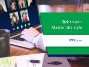 Free Remote Workshop PowerPoint Template - Free PowerPoint Templates