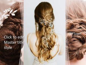 Free Hairstyle PowerPoint Template