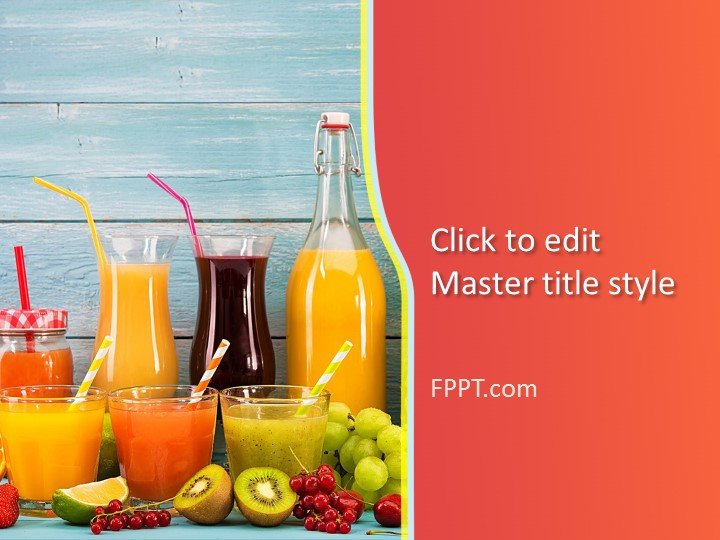 Food And Beverage Ppt Templates Free