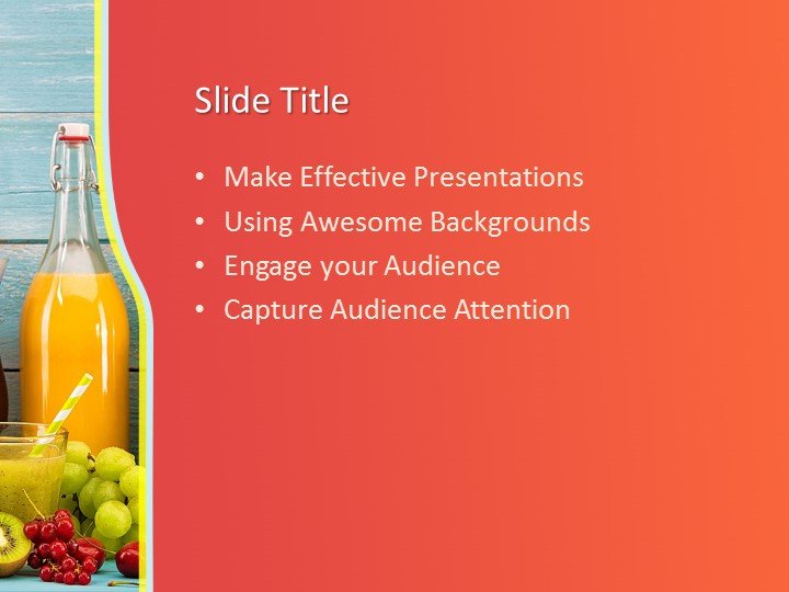 161727juicetemplate4x33 Free PowerPoint Templates