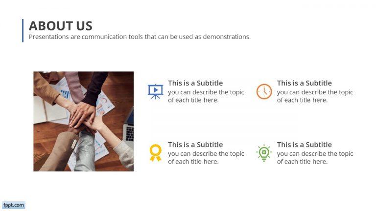 About Us Slide - Free PowerPoint Templates