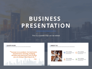 company presentation example powerpoint