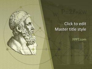 Free Archimedes PowerPoint Template