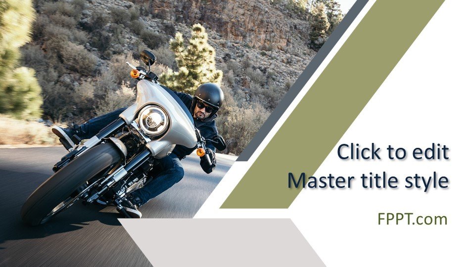 Free Motorcycle Powerpoint Template Free Powerpoint Templates