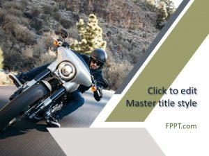 Free Motorcycle PowerPoint Template