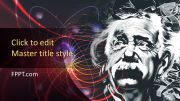 Free Albert Einstein PowerPoint Template