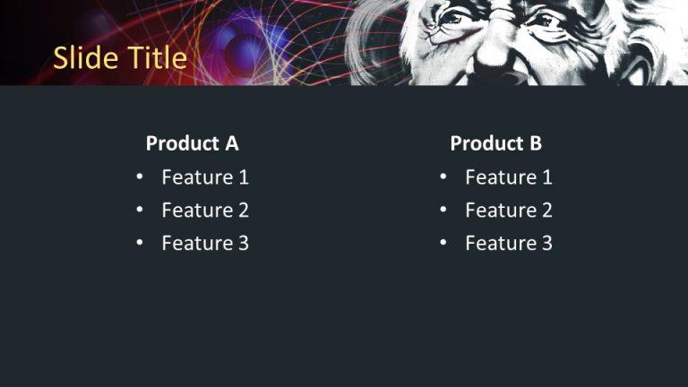 161761 Albert Einstein Template 16x9 4 Free Powerpoint Templates