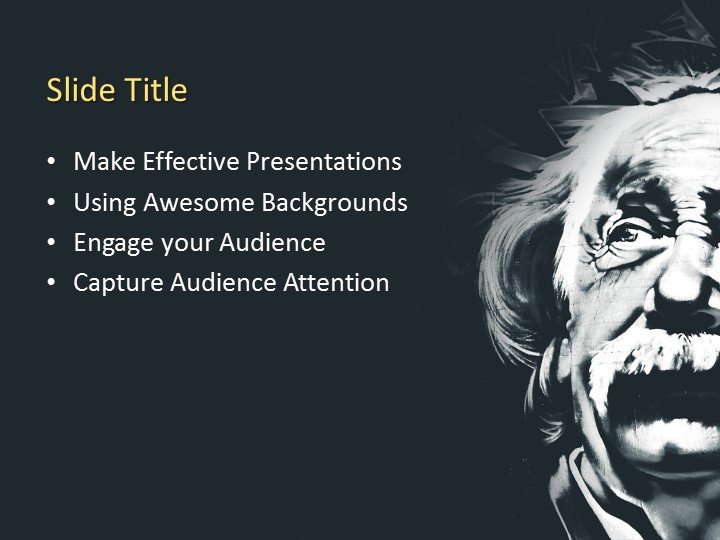 161761 Albert Einstein Template 4x3 3 Free Powerpoint Templates 161761 Albert Einstein Template 4x3 3 Free Powerpoint Templates