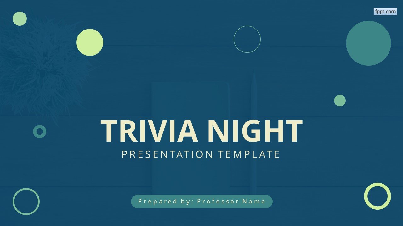 Free Trivia PowerPoint Template - Free PowerPoint Templates With Regard To Trivia Powerpoint Template