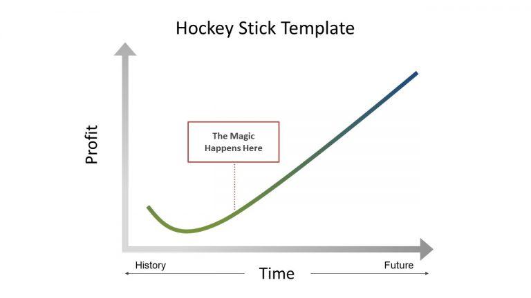 3070-hockey-stick-template-2 - Free PowerPoint Templates