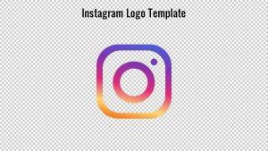 Free Instagram Logo Transparent Slide for PowerPoint