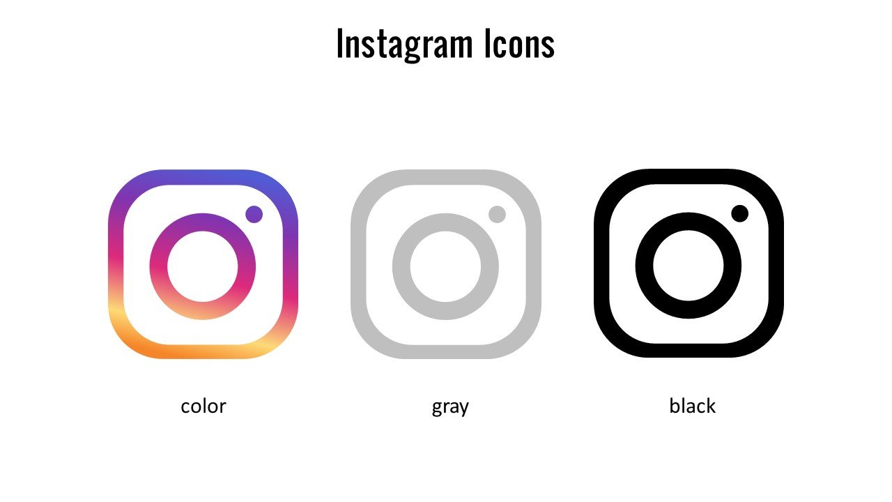 instagram logo black circle