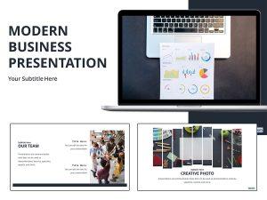 Modern Business PowerPoint template
