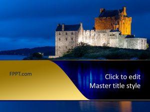 Free Castle PowerPoint Template