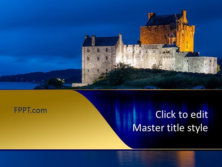 Free Castle PowerPoint Template Free PowerPoint Templates