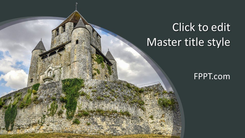 Free Historic Castle PowerPoint Template - Free PowerPoint Templates