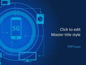 Free Wireless 5G PowerPoint Template