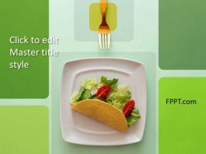 The Food is Ready PowerPoint Template