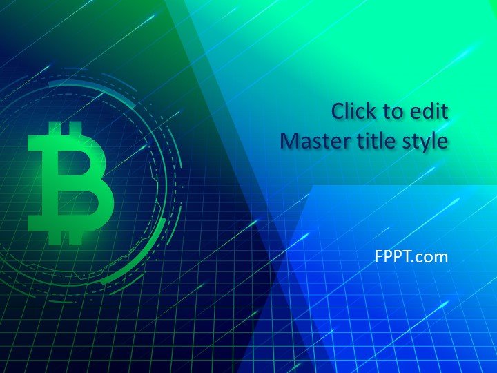 Free Blockchain Bitcoin Presentation Template - Free PowerPoint Templates