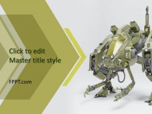 Free AI & Robot PowerPoint Template