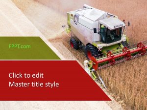 Free Agriculture Business PowerPoint Template