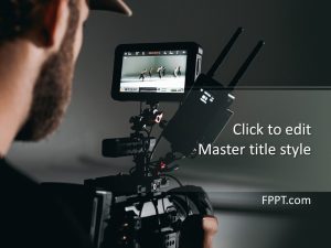 Free Video Production PowerPoint Template