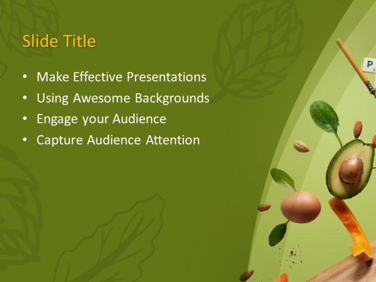 162344vitaminstemplate4x33 Free PowerPoint Templates