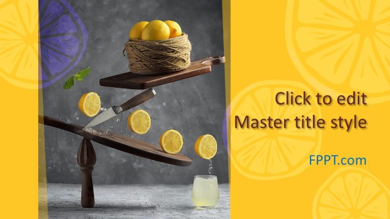 162346 lemon template 16x9 1 Free PowerPoint Templates 162346 lemon template 16x9 1 Free PowerPoint Templates