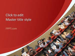 Free Modern Conference PowerPoint Template