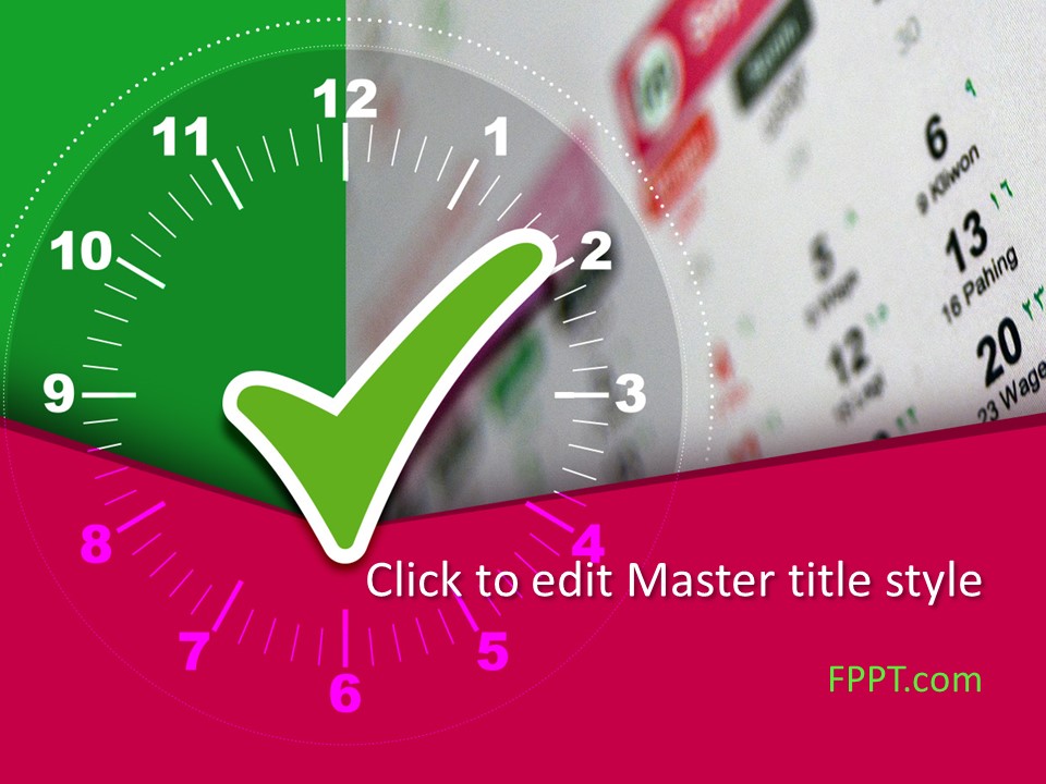 Free Time Management Template For PowerPoint Free PowerPoint Templates