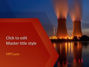 Free Nuclear Power Plant PowerPoint Template