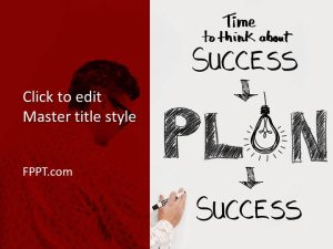 Free Success Journey PowerPoint Template