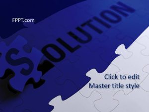 Free Solution PowerPoint Template