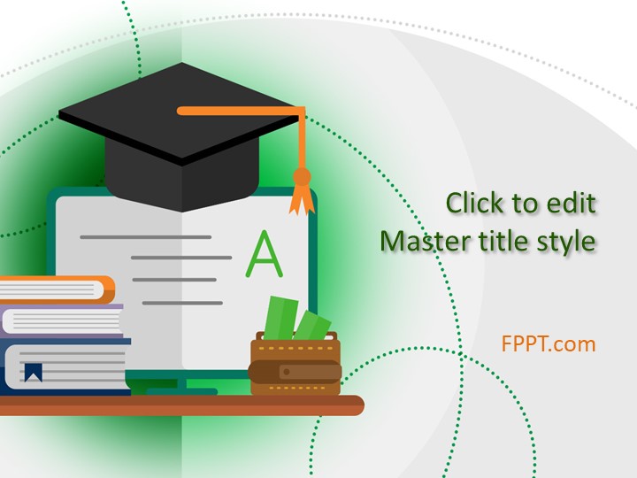 ppt template education theme