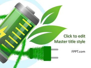 Free Green Energy PowerPoint Template