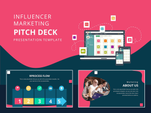 Influencer Marketing Pitch Deck Template for PowerPoint