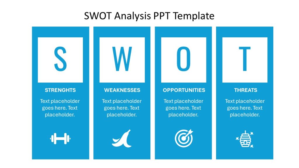 Free SWOT Analysis PowerPoint template