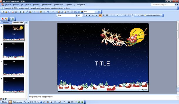 christmas powerpoint background